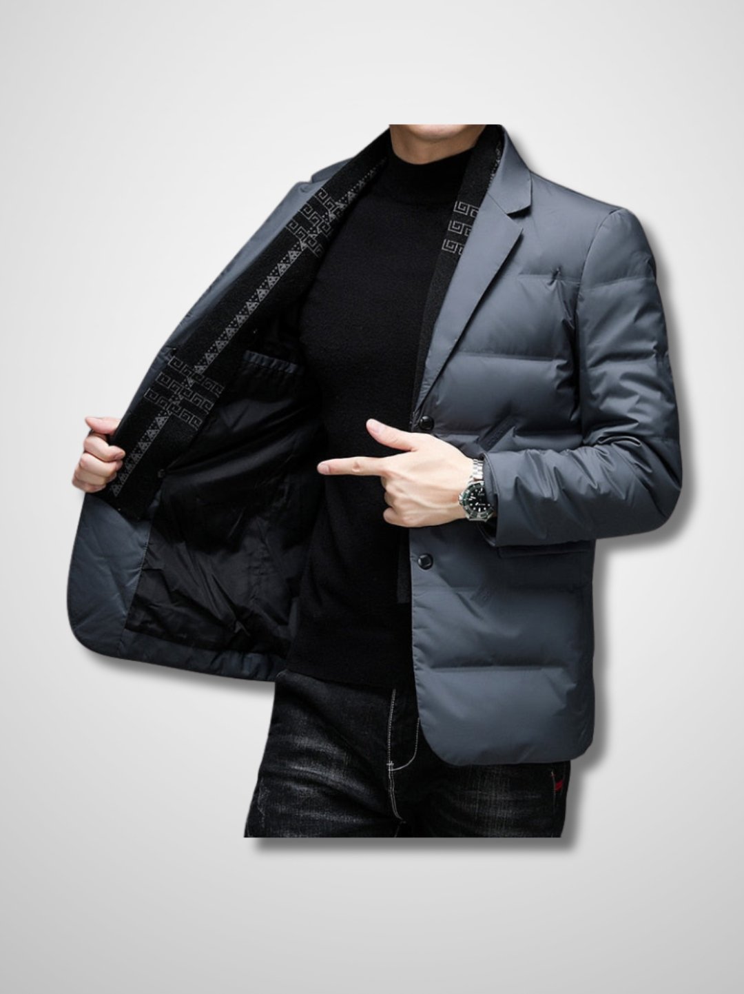 ROHAN - Heren puffer blazer met een stijlvolle getailleerde pasvorm