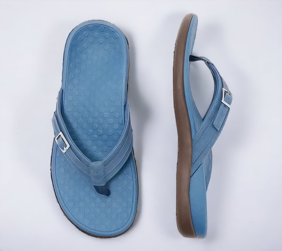 Ultra zachte dames slippers met dikke zool – Floava CloudEase - Glamorix