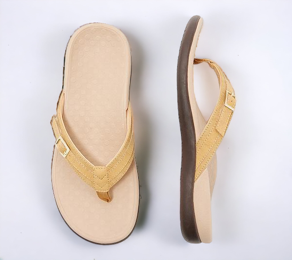 Ultra zachte dames slippers met dikke zool – Floava CloudEase - Glamorix