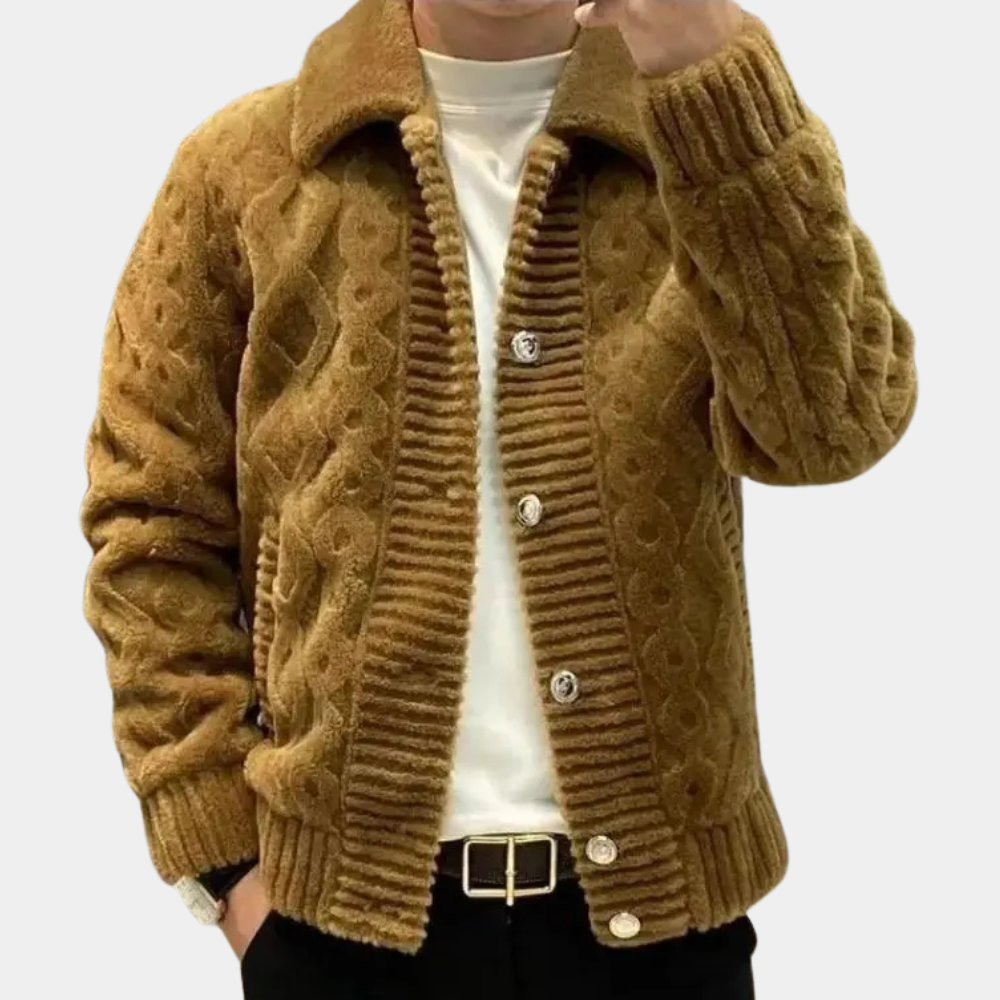 Dik heren vest met ritssluiting en warme voering – BRAVEN WarmZip - Glamorix