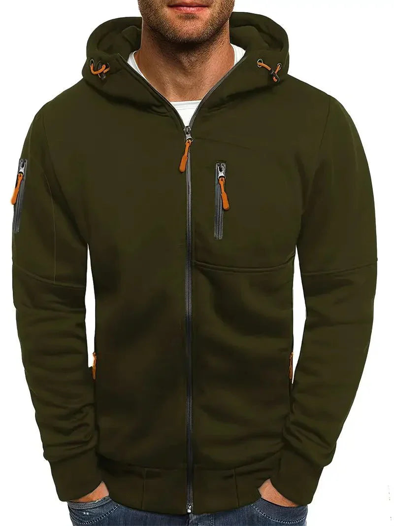 ARLO - Heren outdoor jas met praktische rits