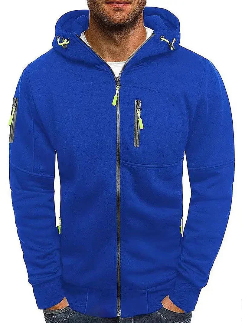 ARLO - Heren outdoor jas met praktische rits