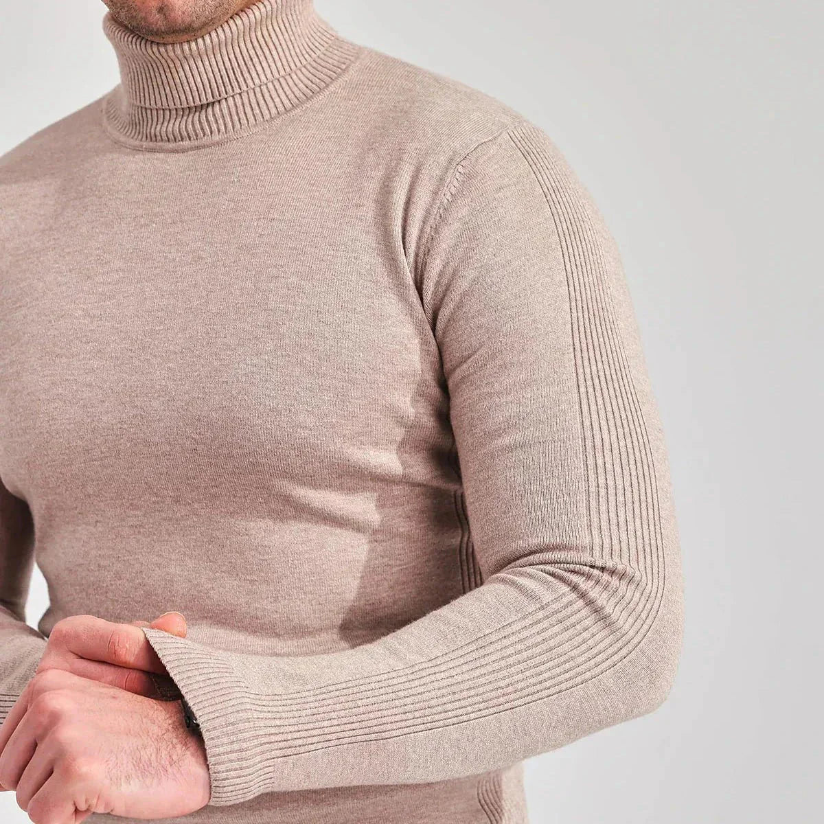 RYAN - Slim fit coltrui voor heren met een stijlvolle uitstraling