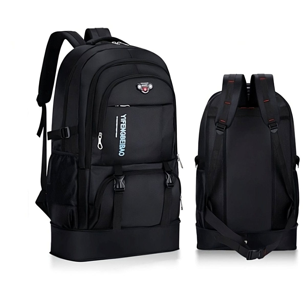 Handbagage reisrugzak met laptopvak en uitbreidbare indeling – STRAVO GlidePack - Glamorix