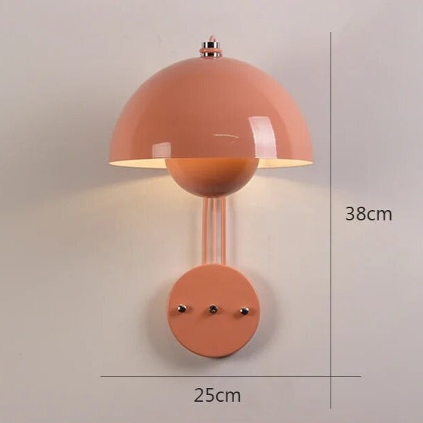 MUSHI - Sfeervolle wandlamp met paddenstoelontwerp