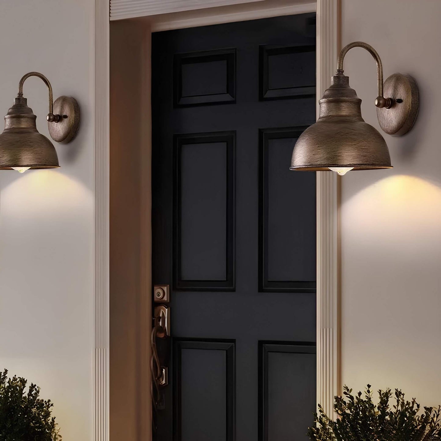 Vintage buitenwandlamp met roestbestendige afwerking – LUMINA HERITAGE - Glamorix