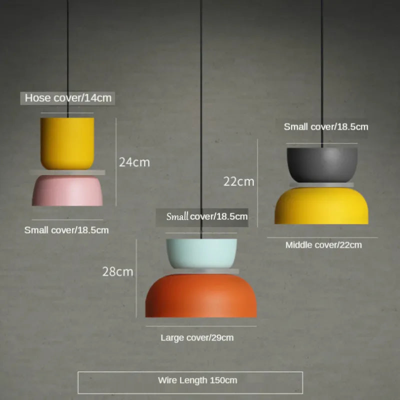 Nordic Macaron Style Pendellamp - Een kleurrijke en stijlvolle toevoeging aan je interieur