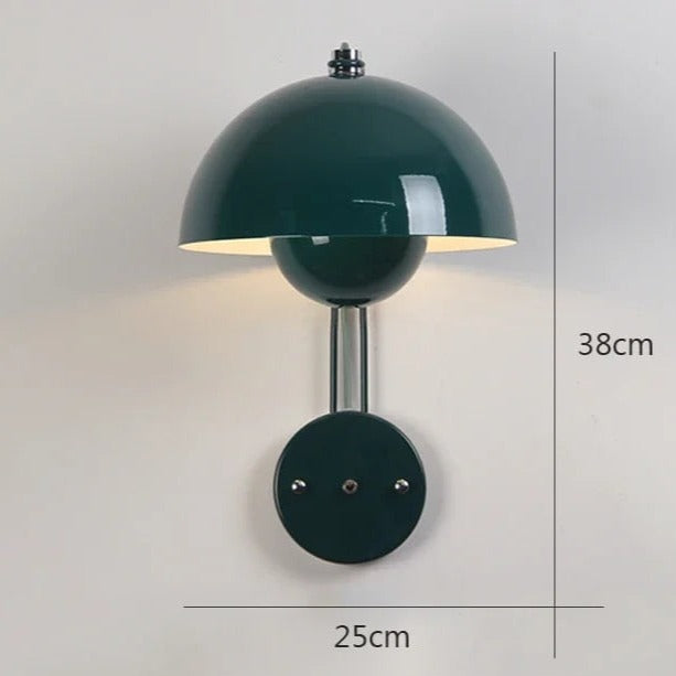 MUSHI - Sfeervolle wandlamp met paddenstoelontwerp