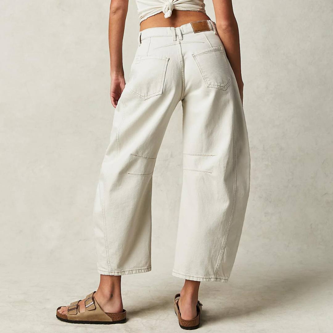 Dames jeans met rechte pijp en comfortabele pasvorm – RENZA STRAIGHT - Glamorix