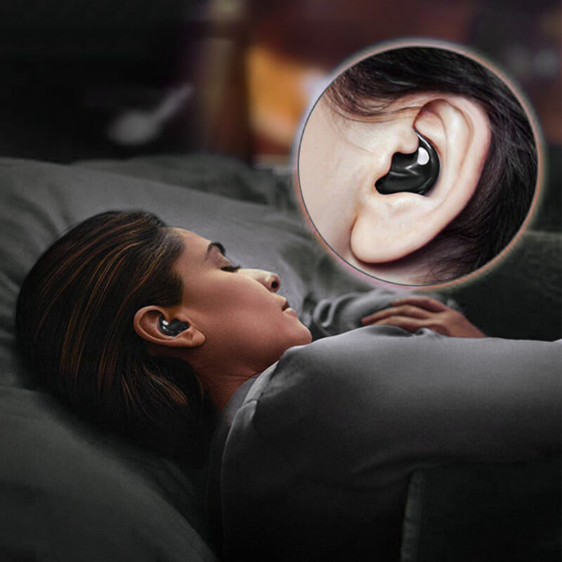 Draadloze noise-cancelling slaap oordopjes met Bluetooth – SOMNIA SILENCE - Glamorix