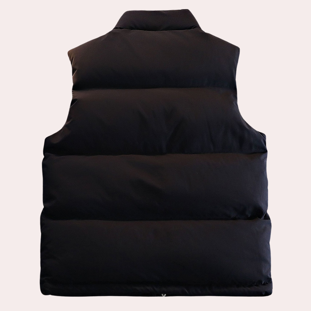 Mouwloos heren puffer vest met lichte vulling – ASTONEX - Glamorix