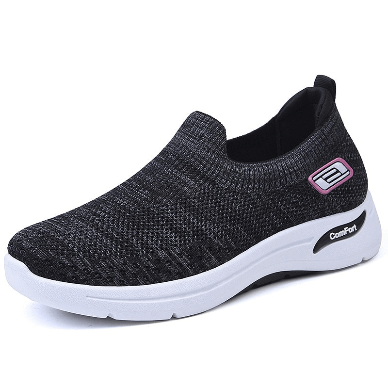 Orthopedische lichtgewicht wandelschoen voor dames – Aeriva FlexStride - Glamorix