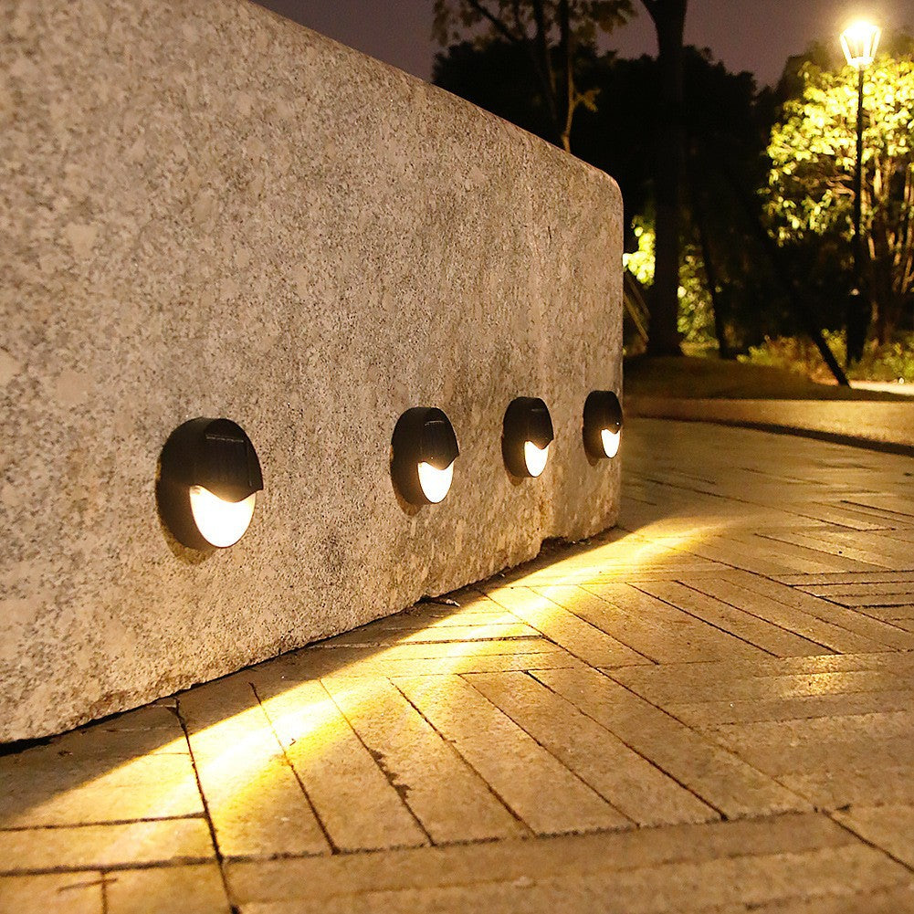 Waterdichte Solar Terras- en Trapverlichting - Ronde en vierkante opties voor buiten