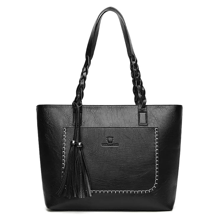 Handgemaakte Italiaanse leren handtas – Bellanora Milano - Glamorix