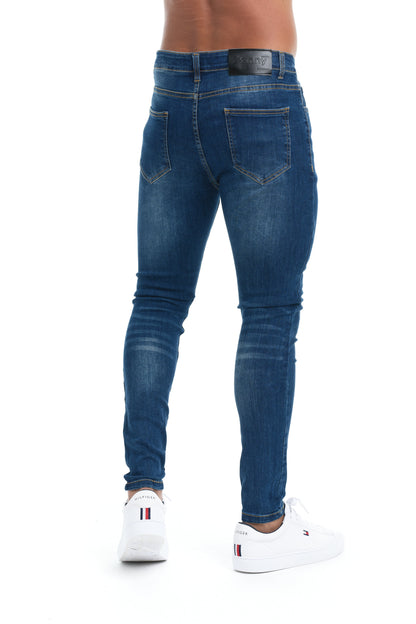 FELIX - Klassieke skinny jeans met vervaagde wassing