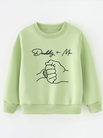 MASON - Jongens casual trui met lange mouwen en grafisch patroon