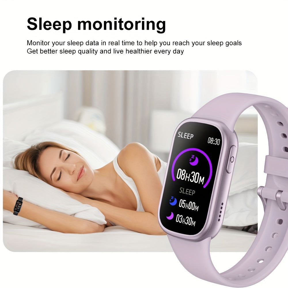Waterdichte smartwatch met 7 dagen batterij en snelle oplaadfunctie – LYNK ACTIVE - Glamorix