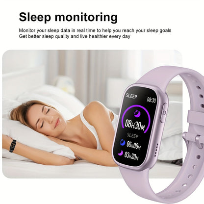 Waterdichte smartwatch met 7 dagen batterij en snelle oplaadfunctie – LYNK ACTIVE - Glamorix