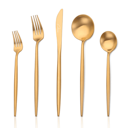 GOLDENSHINE - Luxe 20-delige bestekset