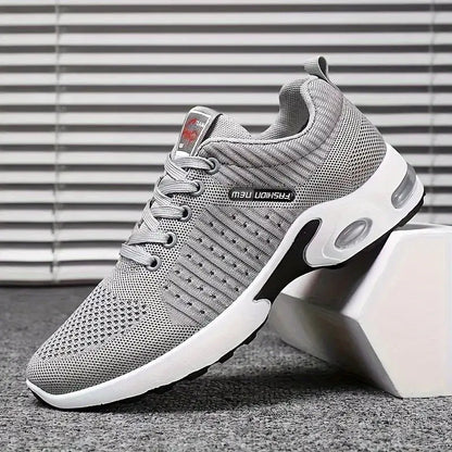Herensneaker met ademend bovenwerk en dempende zool – FENRICK AIRSTEP - Glamorix