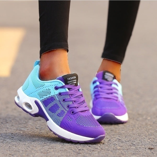 Ademende dames sneakers met lichtgewicht zool – VYNORA AIR - Glamorix