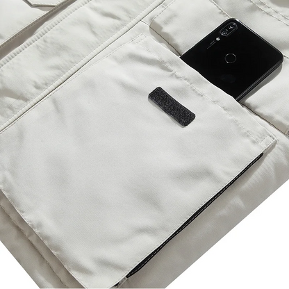 ARCTIC - Heren winterparka met Arctic Shield technologie en imitatiebont capuchon