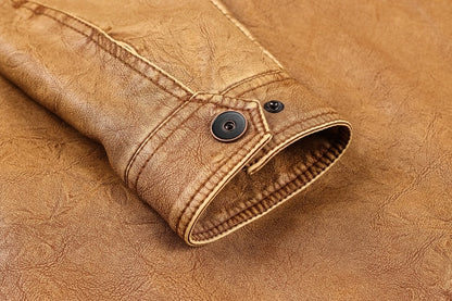 LUCIO - Vintage herenjack met een stoere uitstraling