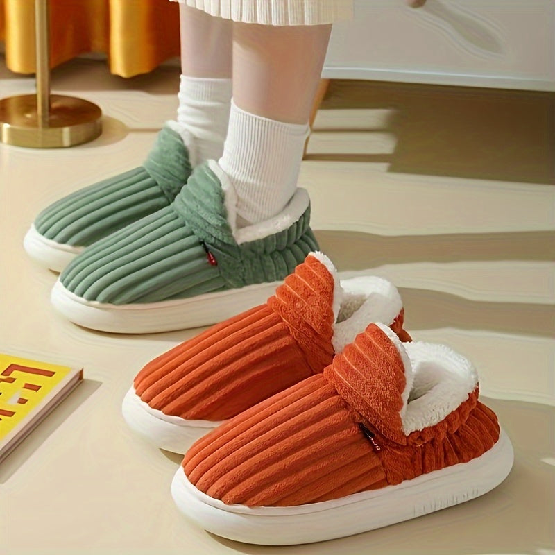 KIANNE – Zapatillas de invierno cálidas y acogedoras de felpa para mujer - Glamorix