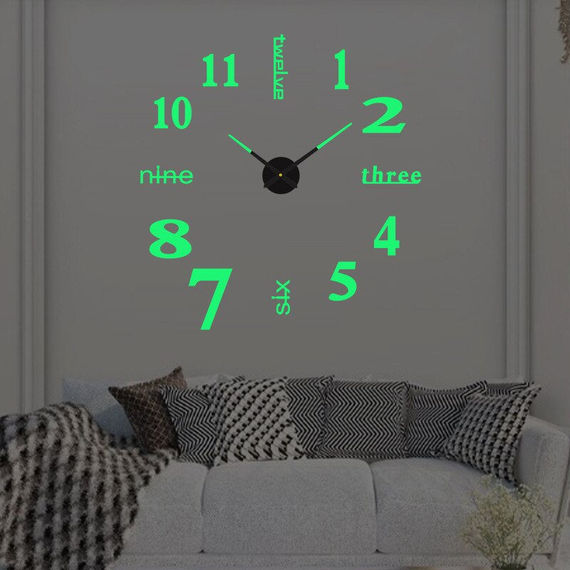 Design wandklok met artistieke uitstraling – TEMPOFORMA STATEMENT - Glamorix