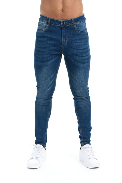 FELIX - Klassieke skinny jeans met vervaagde wassing