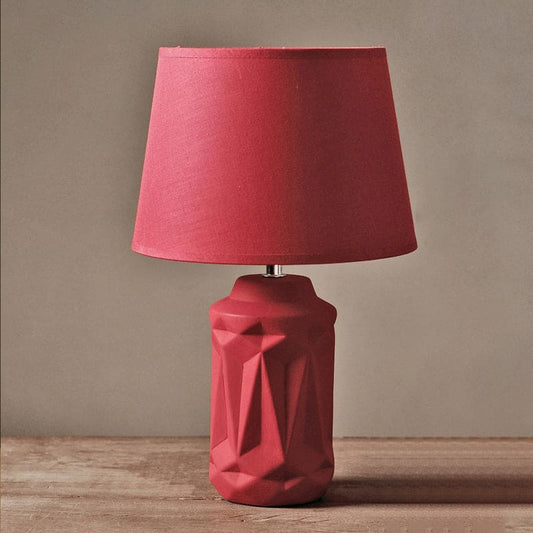RUBY - Keramisch rood nachtlampje