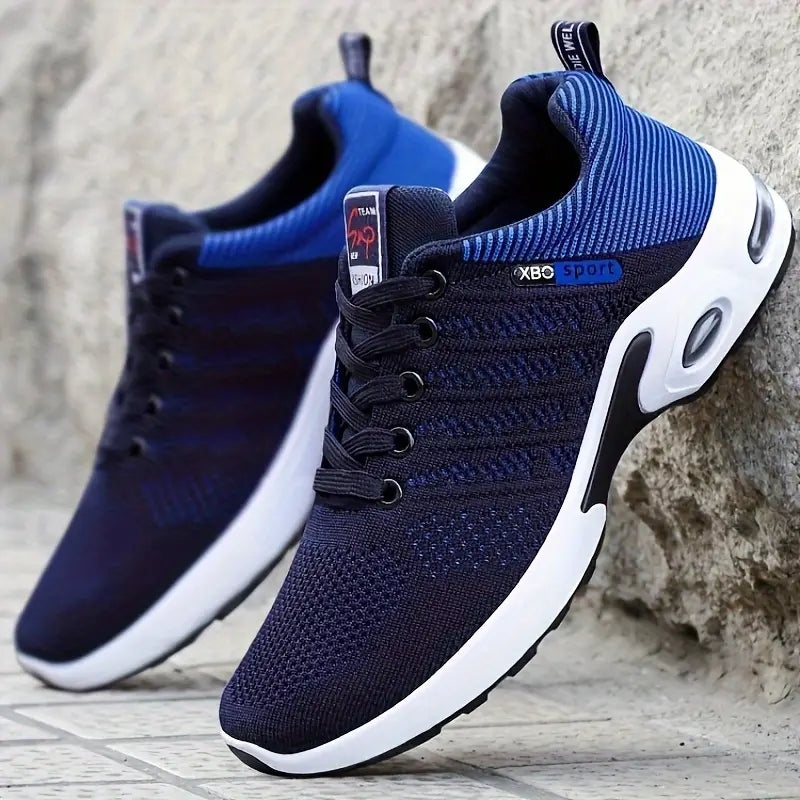 Herensneaker met ademend bovenwerk en dempende zool – FENRICK AIRSTEP - Glamorix