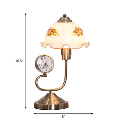 BLOOMLITE - Bloemvormige tafellamp in landelijke stijl