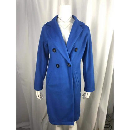 CARINA - Moderne trenchcoat voor dames met dubbele rij knopen en slanke pasvorm