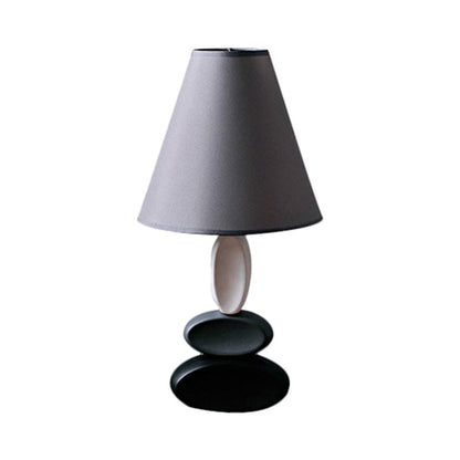 ELARA - Moderne design tafellamp met conische stoffen kap