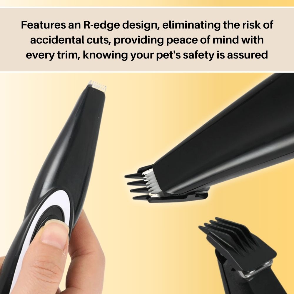 Professionele hondentondeuse met stille motor en ergonomisch design – TRIMPAWS QuietClip - Glamorix