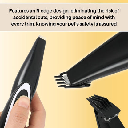 Professionele hondentondeuse met stille motor en ergonomisch design – TRIMPAWS QuietClip - Glamorix