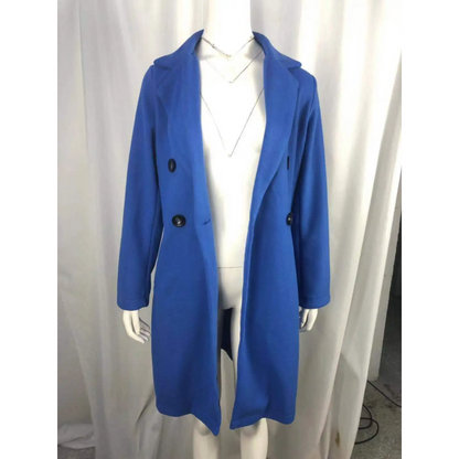 CARINA - Moderne trenchcoat voor dames met dubbele rij knopen en slanke pasvorm