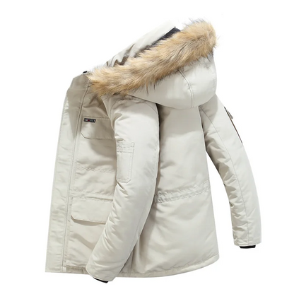 ARCTIC - Heren winterparka met Arctic Shield technologie en imitatiebont capuchon