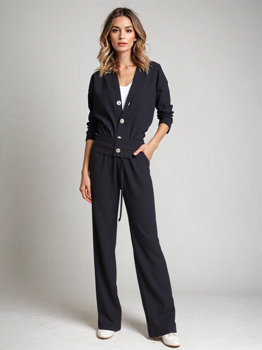 ISLA - Oversized dames lounge tweedelige set