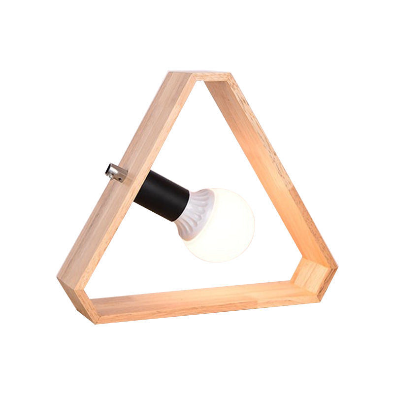 BEIGELUX - Eenvoudige beige tafellamp voor de slaapkamer