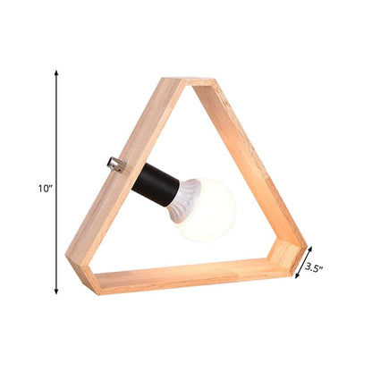 BEIGELUX - Eenvoudige beige tafellamp voor de slaapkamer