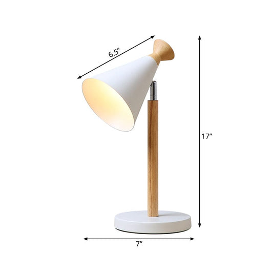 LUMITONE - Moderne ijzeren trompetlamp voor tafels