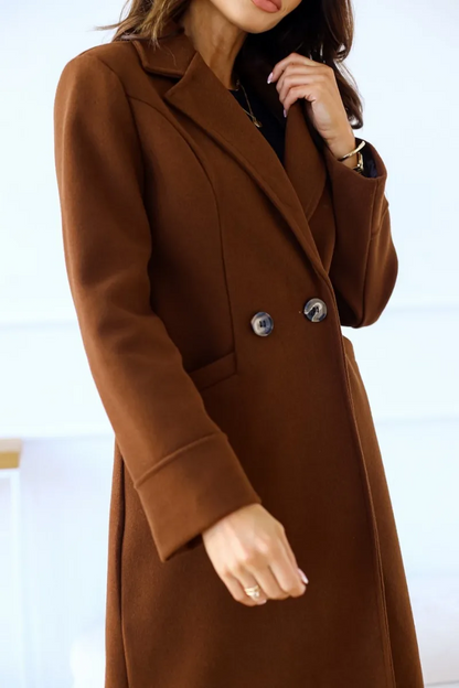 LORELEI - Chique dames trenchcoat met getailleerde pasvorm en klassiek lang model