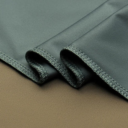 LUCAS - Slim fit herenoverhemd met opgerolde mouwen