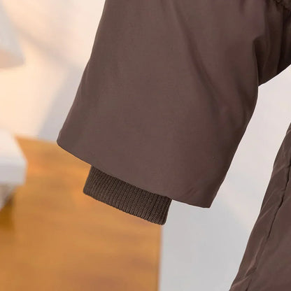 Layla – Warme damespufferjas met verstelbare tailleband