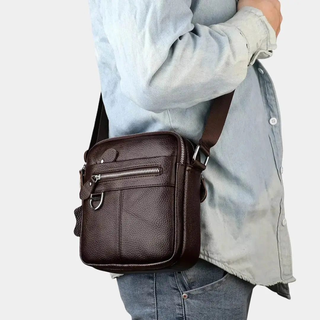 DEXTER – Heren crossbodytas met slimme indeling en stoere look
