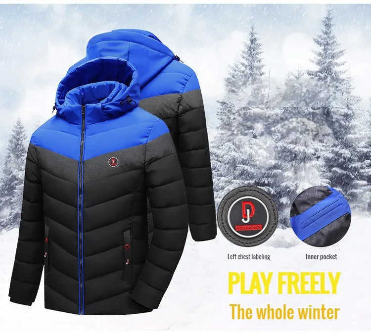 ANDREW - Comfortabele parka winterjack met capuchon voor heren