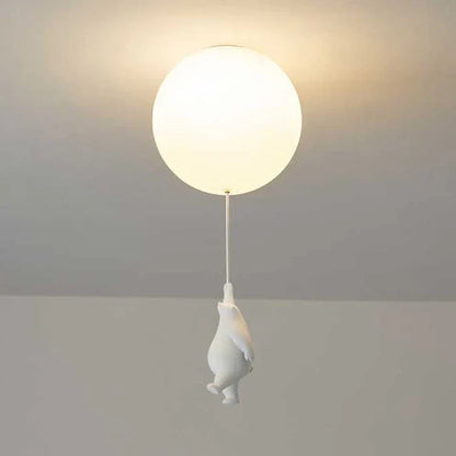 BearBright – Kinder Plafondlamp met Beer en Ballon