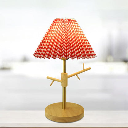 NORDIGLOW - Nordic vouwbare nachtkastlamp met ornamentenplank